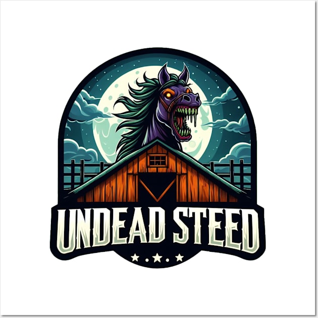 Undead Steed Wall Art by WolfeTEES